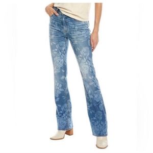 Johnny Was Rialto Blue Floral Women's Jeans Size 31